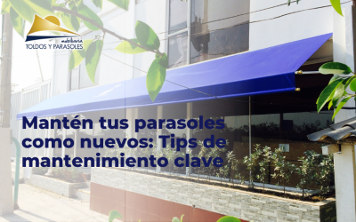 Mantén tus parasoles como nuevos: Tips de mantenimiento clave