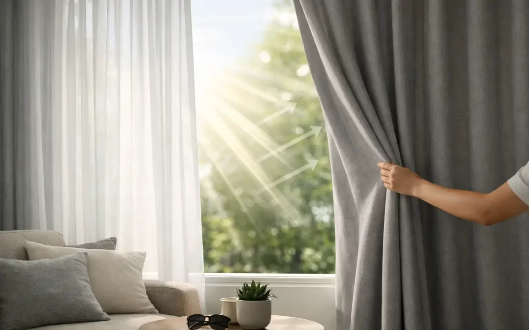 Cortinas para bloquear rayos UV: cómo elegir