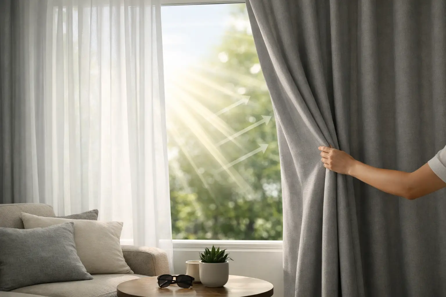 Cortinas para bloquear rayos UV: cómo elegir