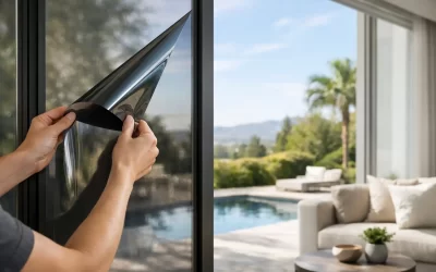 Películas de control solar para casas