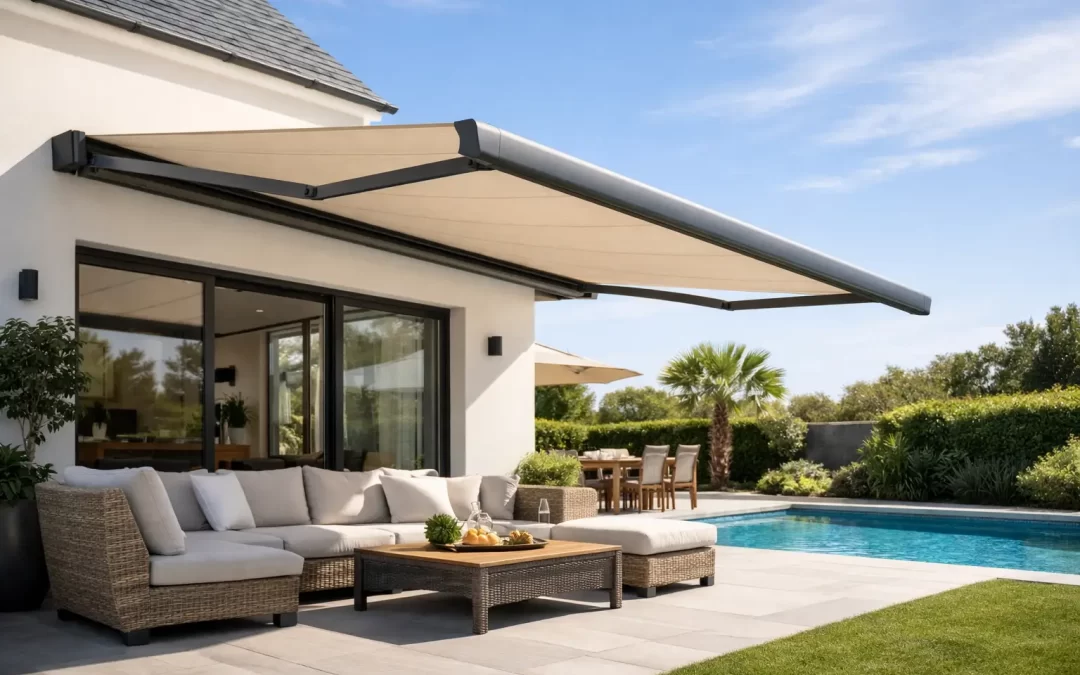 Beneficios de toldos residenciales en casa