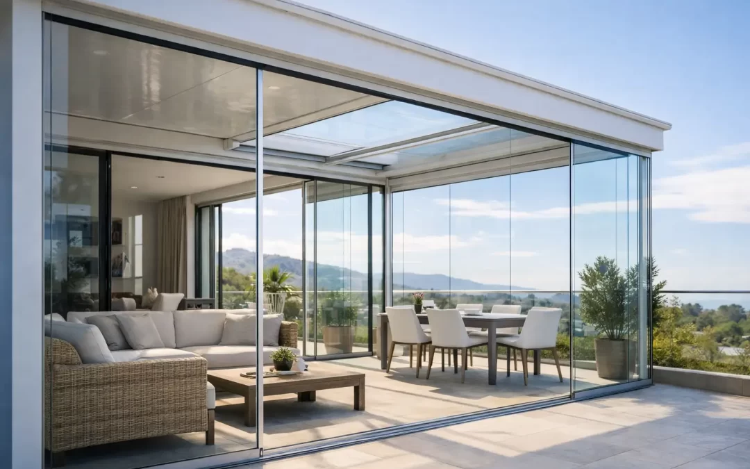 Cerramientos transparentes para terrazas