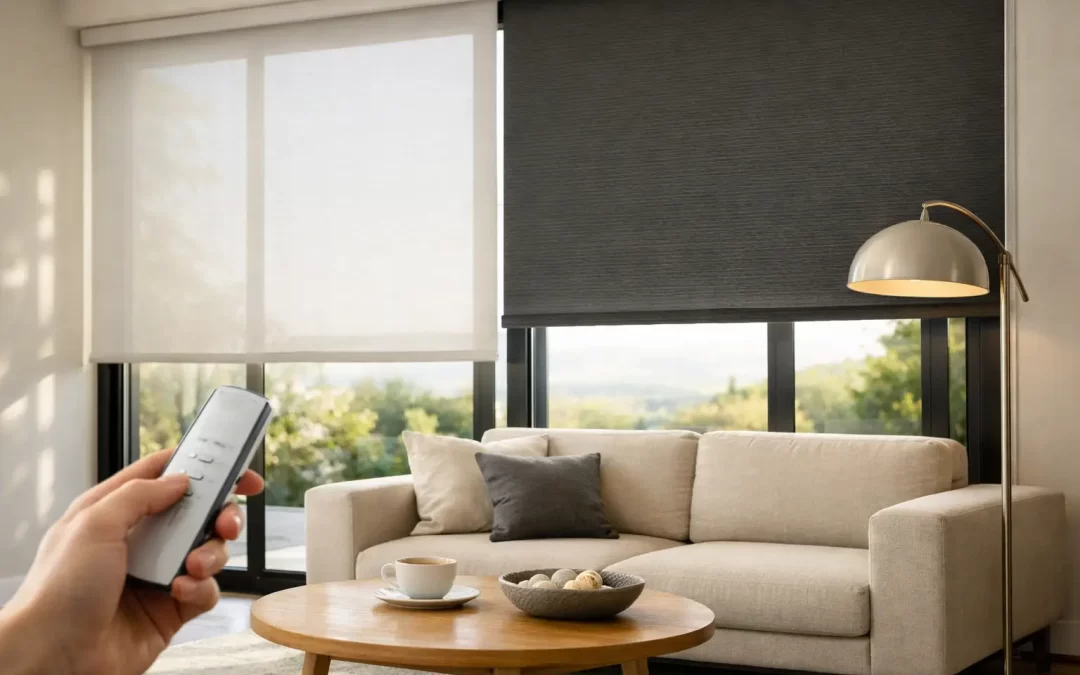 Cortinas motorizadas para confort y diseño