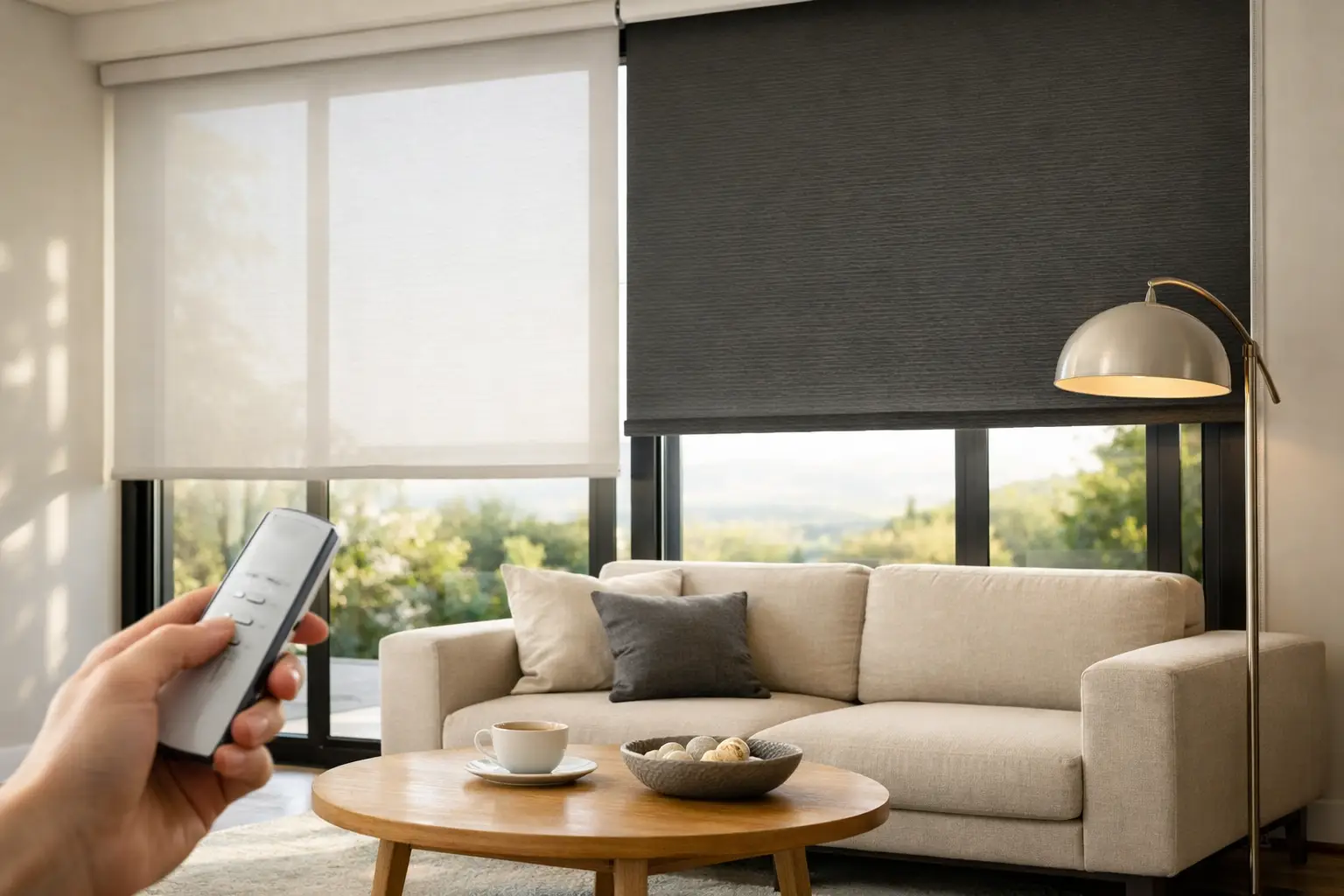 Cortinas motorizadas para confort y diseño
