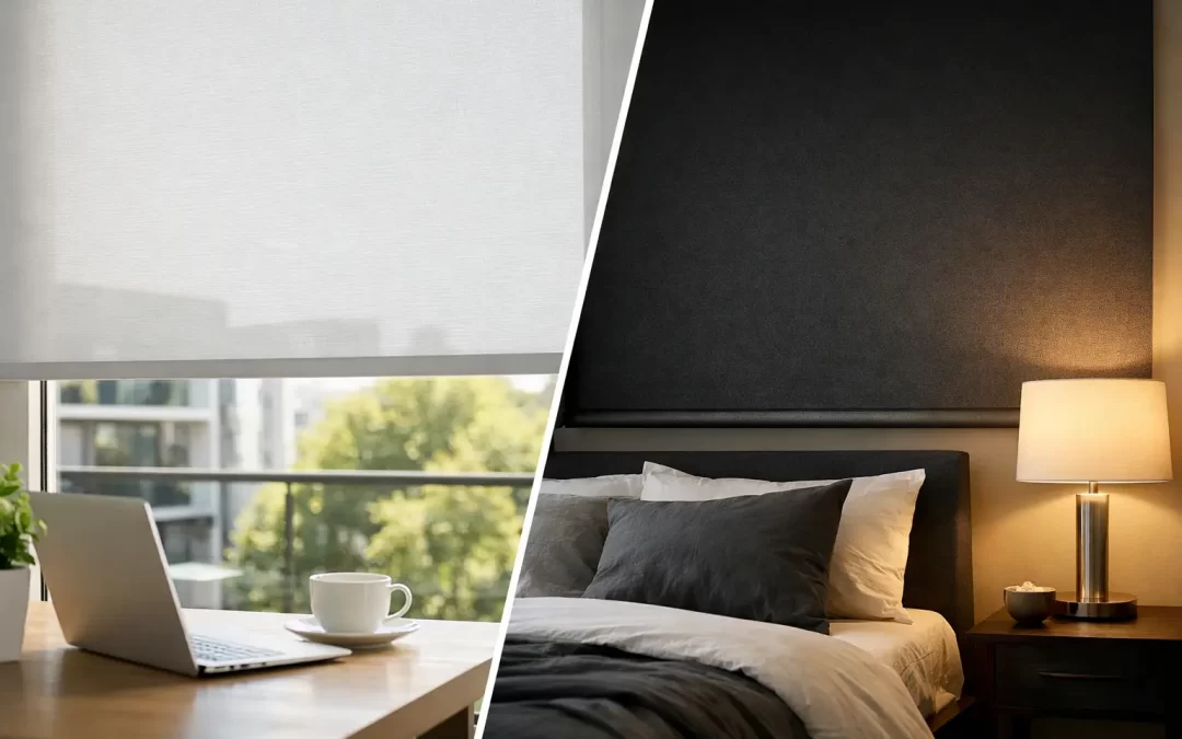 Cortinas screen o blackout: cuál conviene