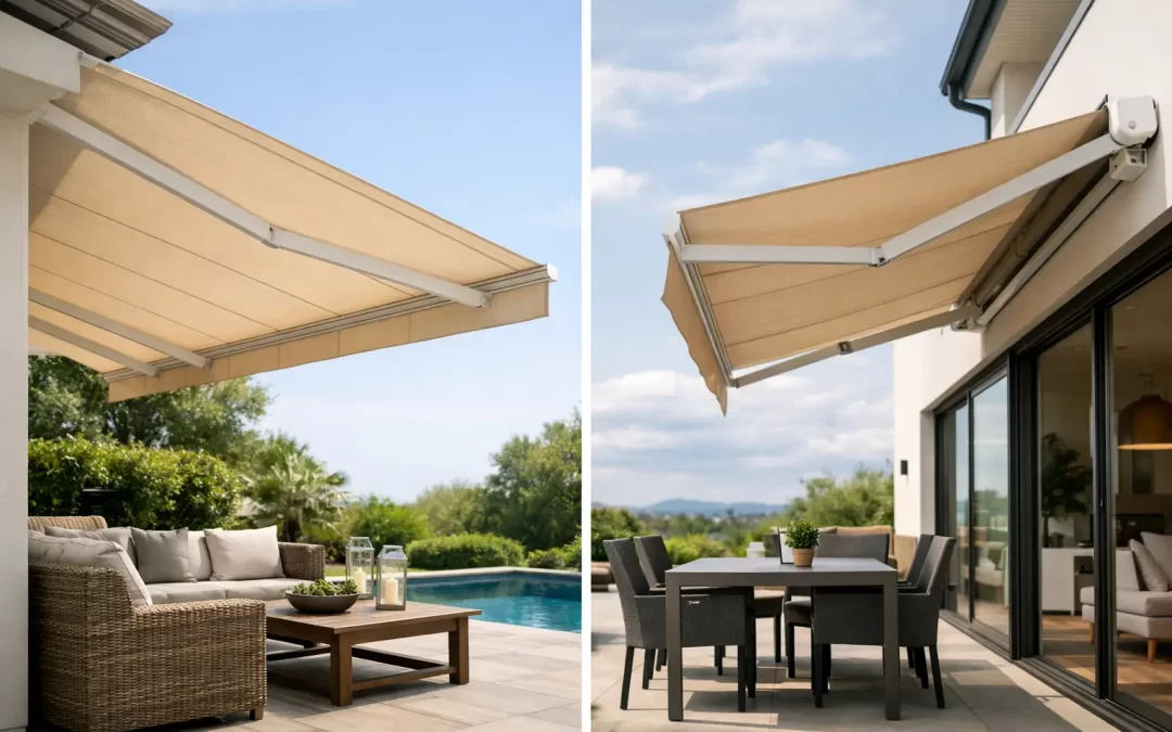 Toldo fijo o retractil: cuál conviene más