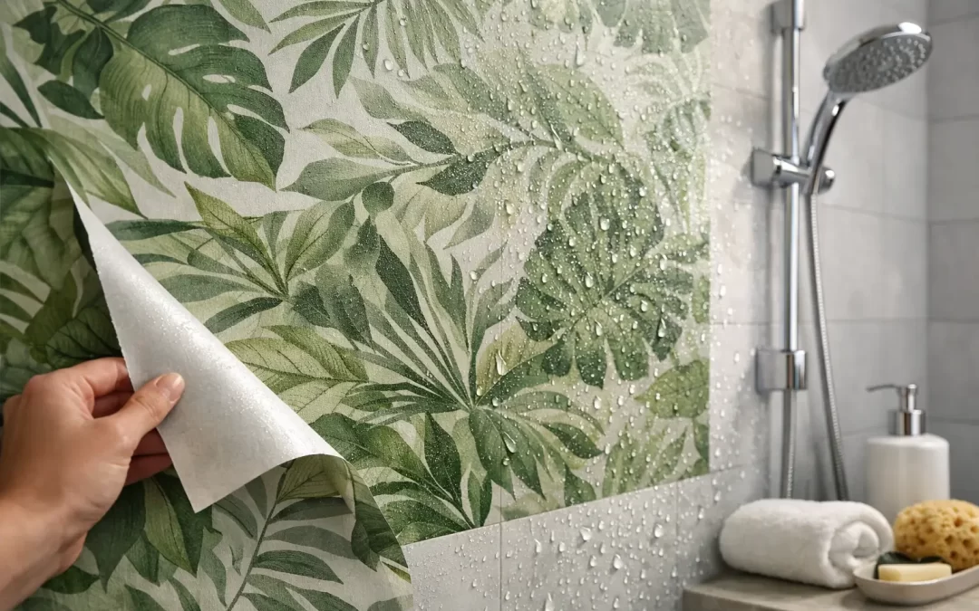 Papel de colgadura resistente a la humedad