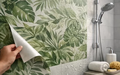 Papel de colgadura resistente a la humedad