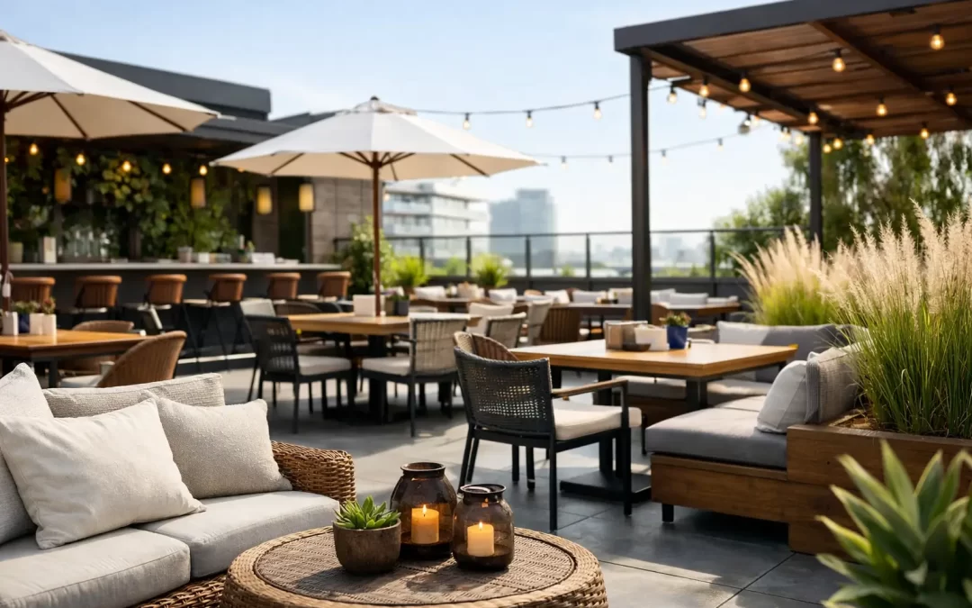 10 ideas para renovar terraza comercial