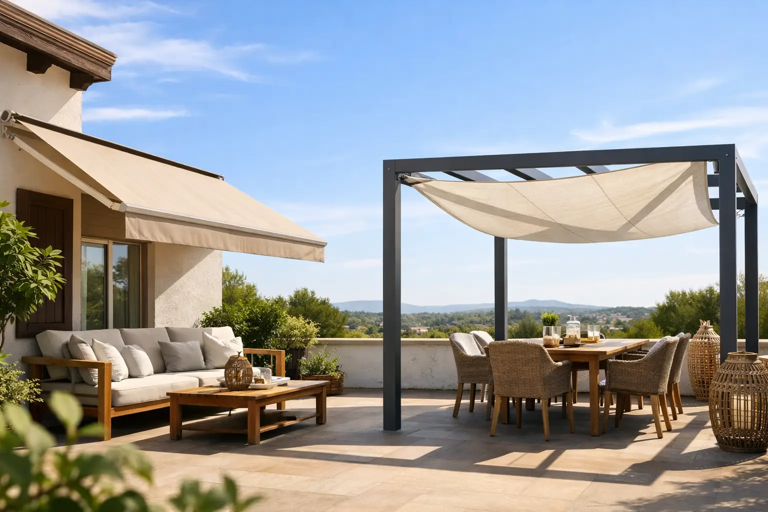 Cómo planear sombra para terraza sin errores