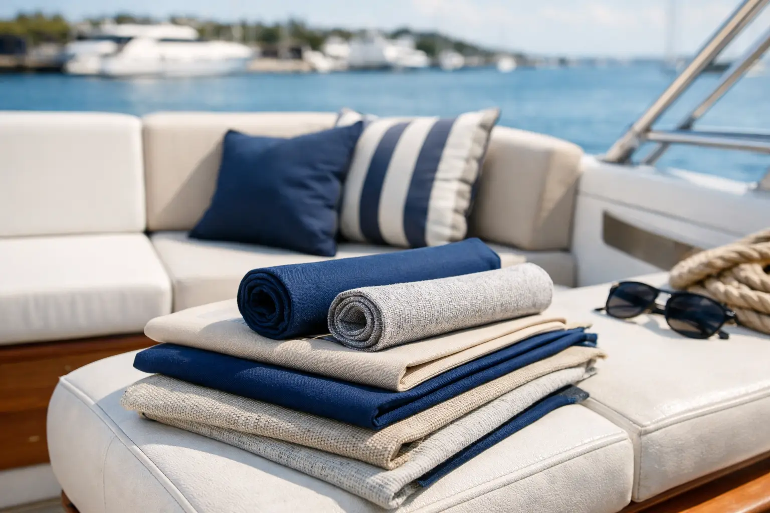 Mejores telas para muebles náuticos y cómo elegirlas Mejores telas para muebles náuticos y cómo elegirlas