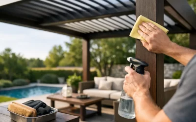 ¿Qué mantenimiento necesita una pérgola exterior?