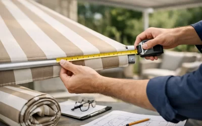 Cómo medir lona para toldo sin errores costosos