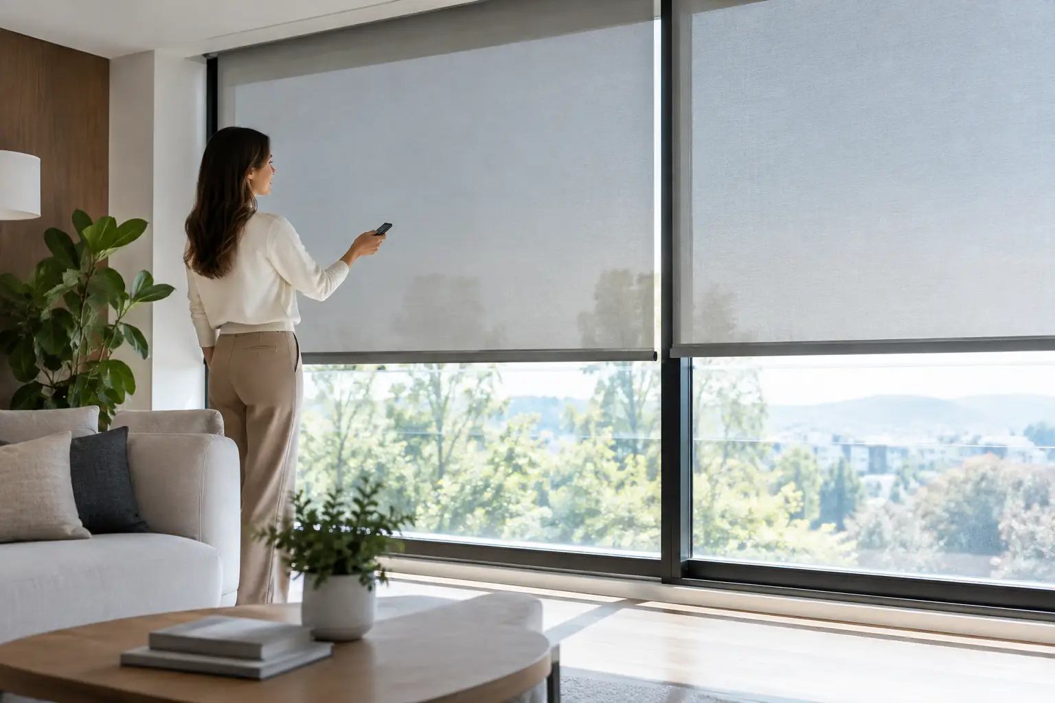 Cortinas técnicas interiores para controlar la luz