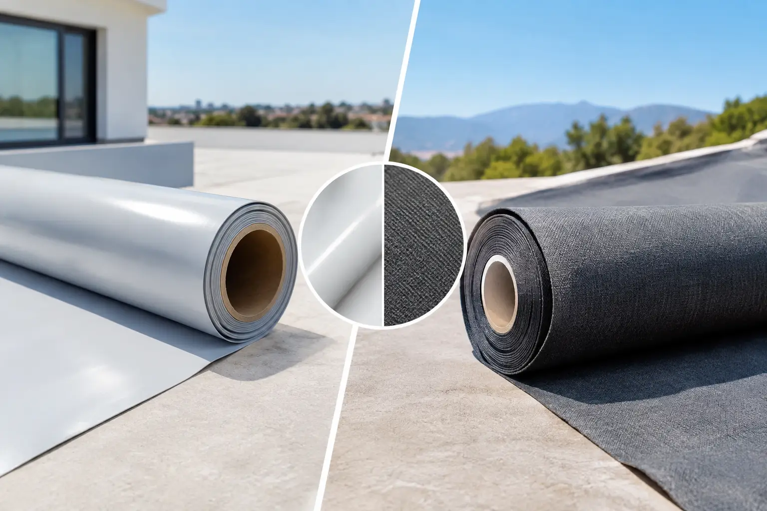 ¿Membranas PVC vs lona? Elija según su espacio