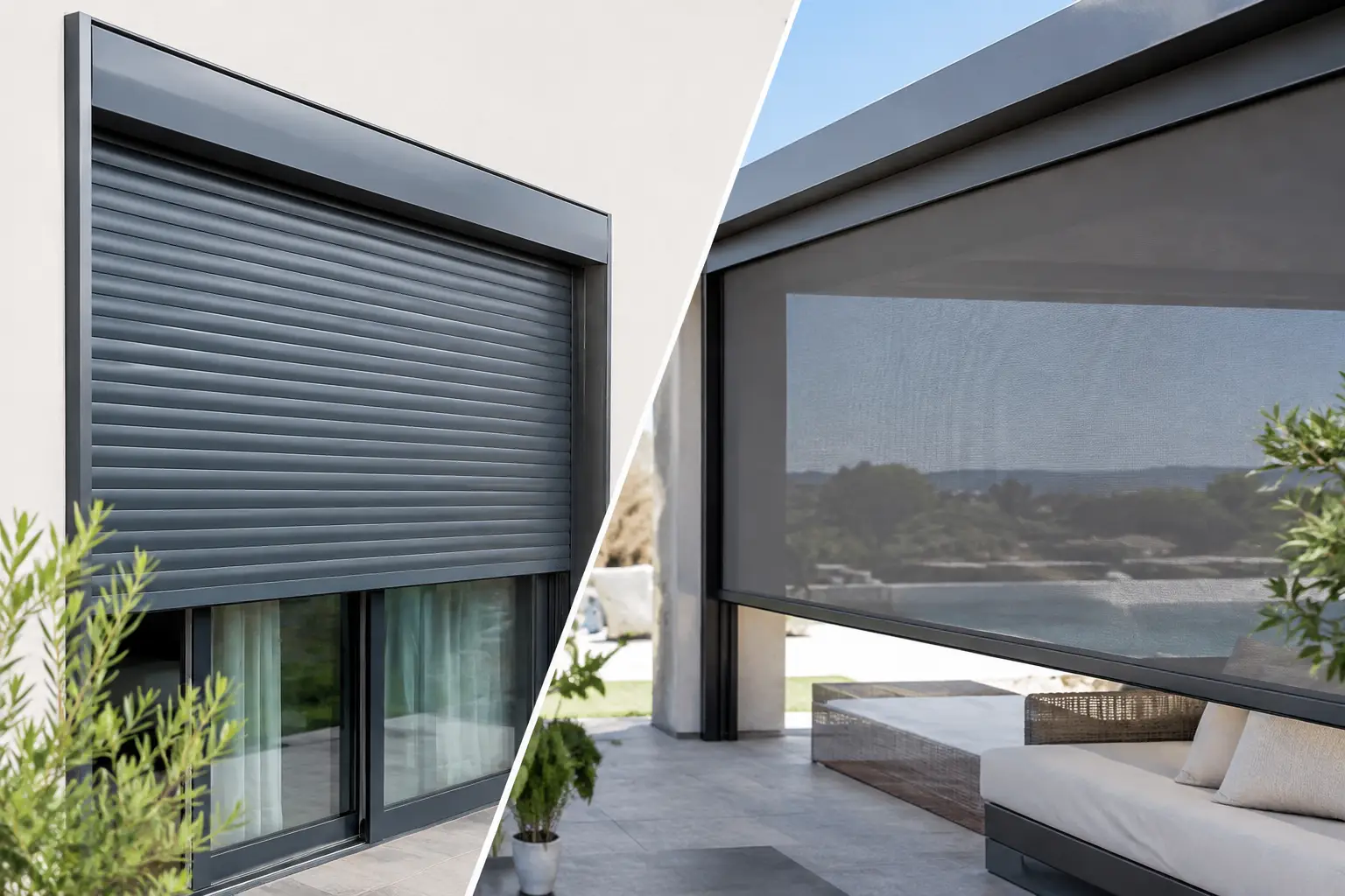 Persianas exteriores vs screen: ¿cuál elegir? Persianas exteriores vs screen: ¿cuál elegir?