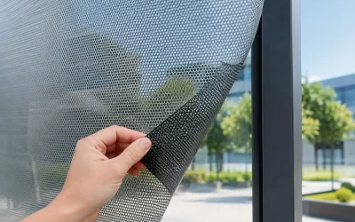 Qué es lona microperforada y cuándo elegirla