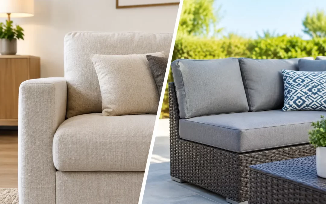 Tapicería interior vs exterior: cuál elegir